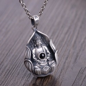Boeddha hanger - 925 Sterling zilver