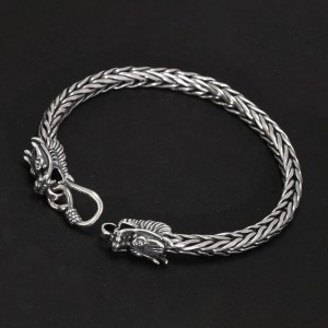 Drakenkop viking armband