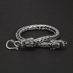 Drakenkop viking armband