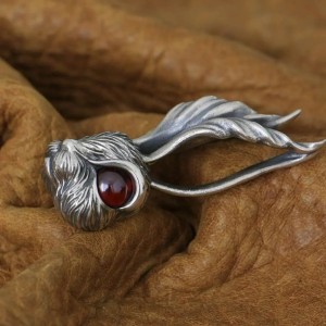 Konijn Hanger - 925 Zilver
