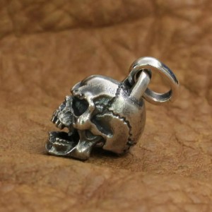 Skull hanger Hellride - 925 Zilver