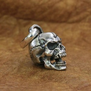 Skull hanger Hellride - 925 Zilver