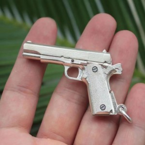 Colt M1911 Hanger - 925 Zilver