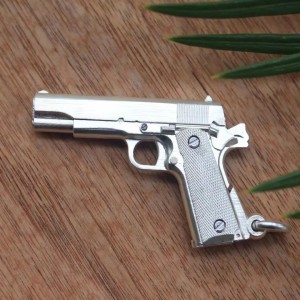 Colt M1911 Hanger - 925 Zilver