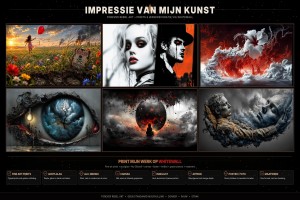 Impressie van mijn designs