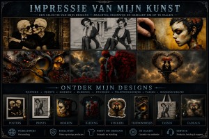 Impressie van mijn designs
