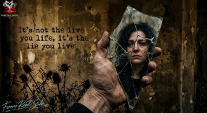 1 - It’s not the life you live, it’s the lie you live - Serie van 10