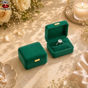 Velvet Ringcase Groen
