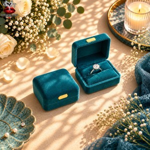 Velvet Ringcase Turquoise